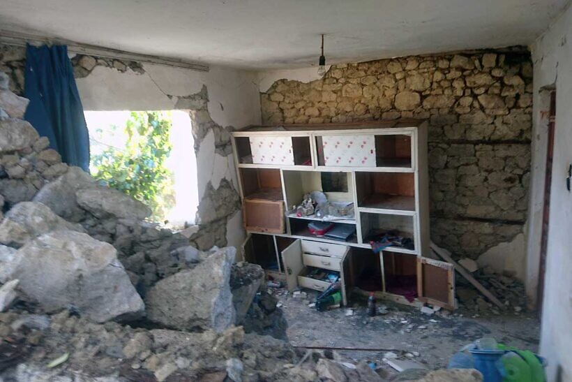 Erdbebenschäden in Albanien
