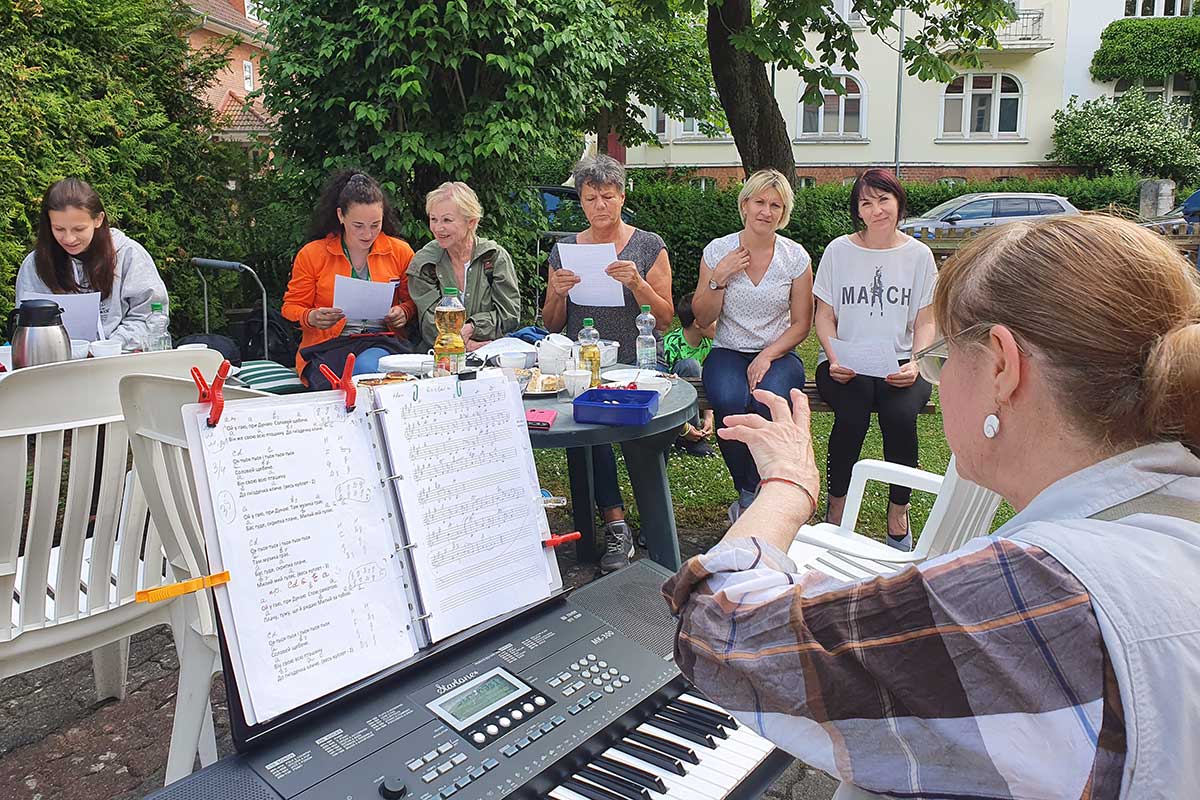 Ukrainischer Club im Vereinshaus