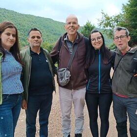 Unterwegs bei Familien in Shpellë
